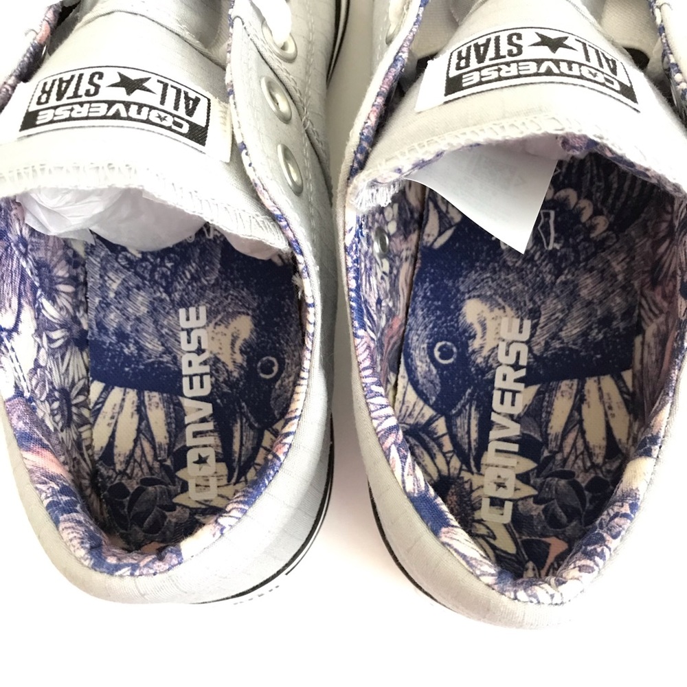 Converse Grey/White Madison Ox Low Top Sneaker - Picture 4 of 8